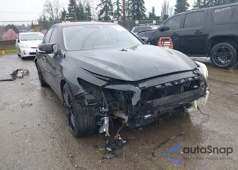 2014 Infiniti Q50 Sport from USA, damaged, VIN JN1BV7APXEM682550